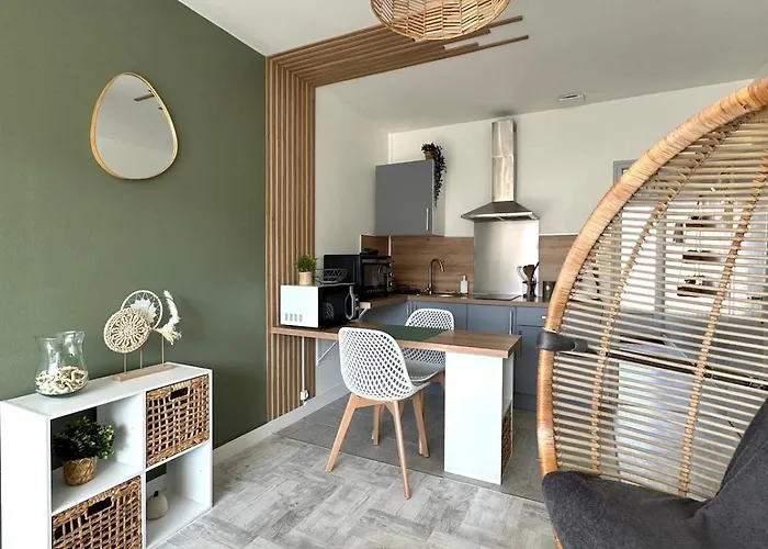 公寓 Reve Tropical, Proche Plage, Place De Parking